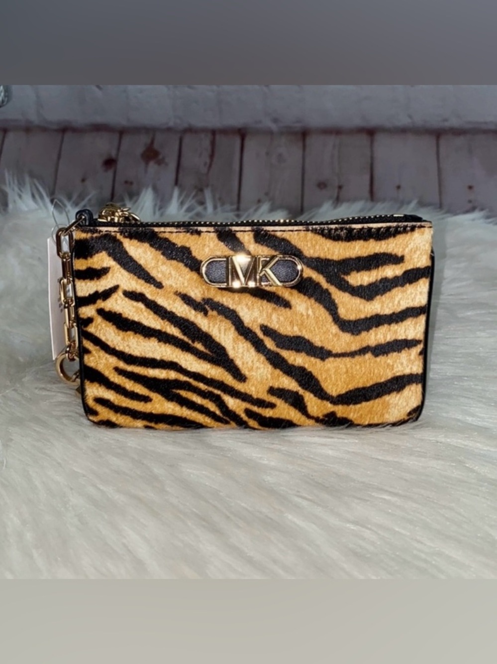 Michael Kors AVRIL Satchel/PARK Card Holder 2pc Set - Picture 6 of 8